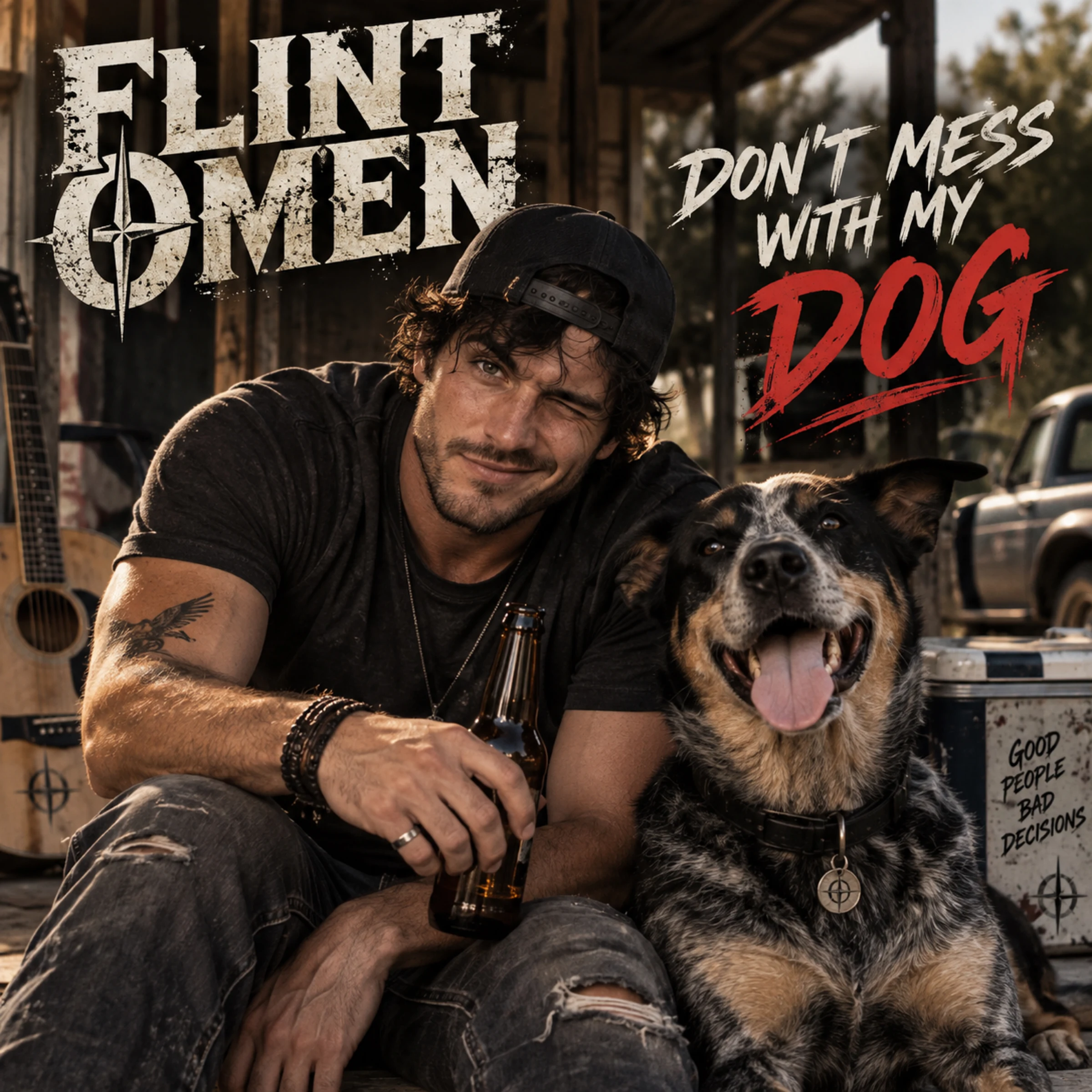 Don’t Mess with My Dog (Odie) cover art by Flint Omen